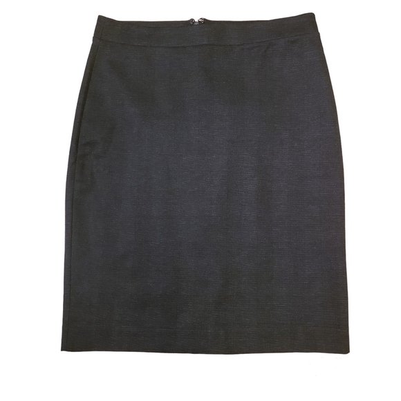 Banana Republic Subtle Plaid Pattern Pencil Skirt-Women’s Size 2 - Picture 1 of 10